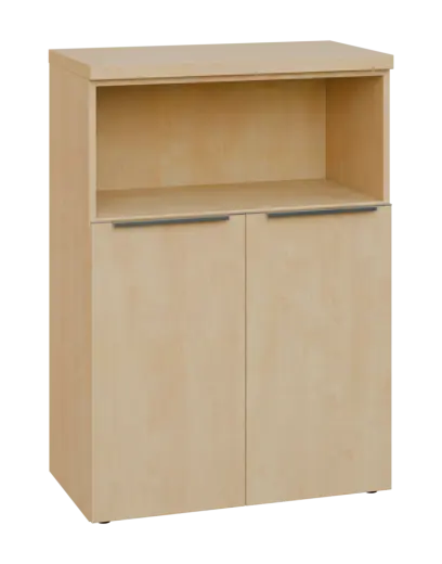 SIN 3 - 8DN kancelářská skříň, 2-dveřová/nika, 1120x800x400, bříza světlá SIN 3 - 8DN kancelářská skříň, 2-dveřová/nika, 1120x800x400, bříza světlá